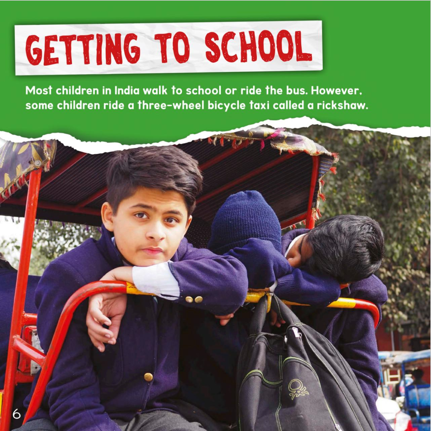 A Look at Life Around the World:Schools(HB)