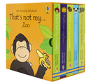 Usborne Touchy-Feely Books Thats Not My Zoo Collection 5 Books Set