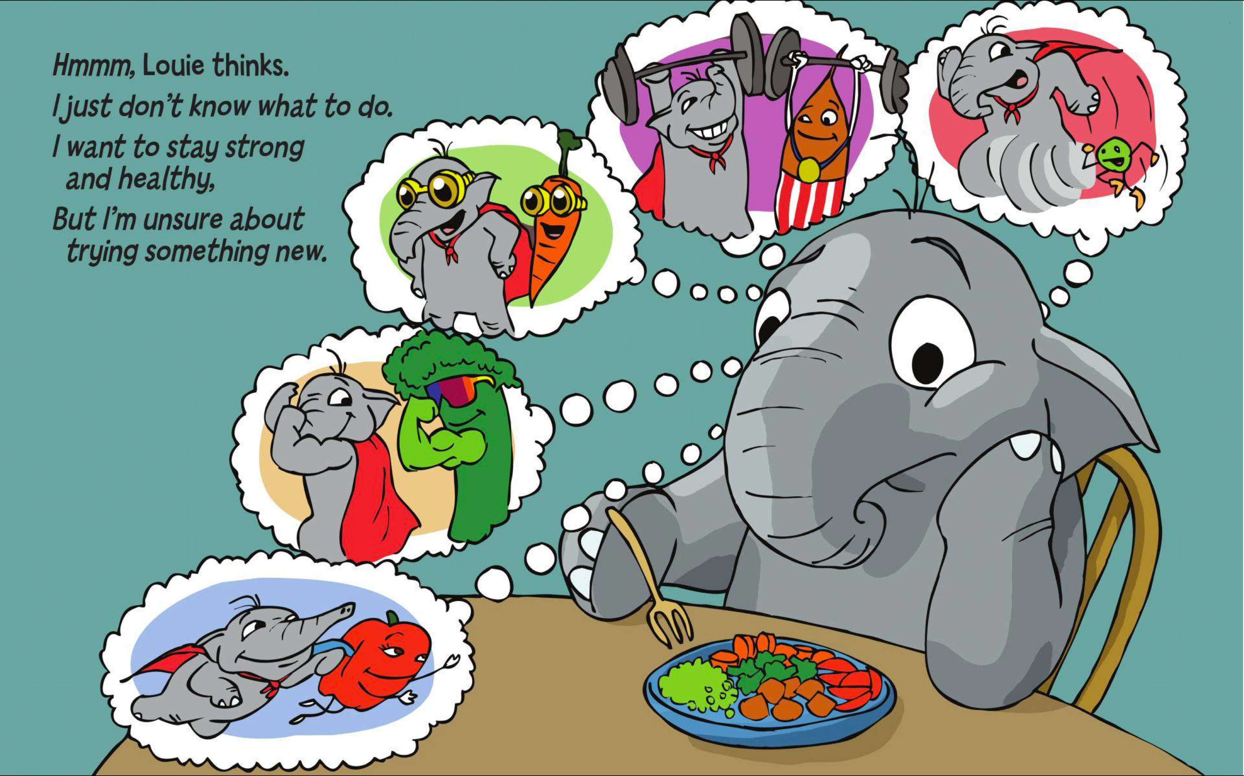 I Can't Eat This Stuff(Louie's Little Lessons)