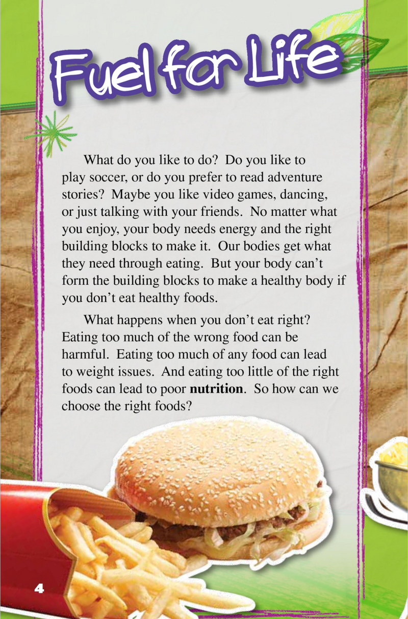 Straight Talk: The Truth About Food (Time for Kids Nonfiction Readers)