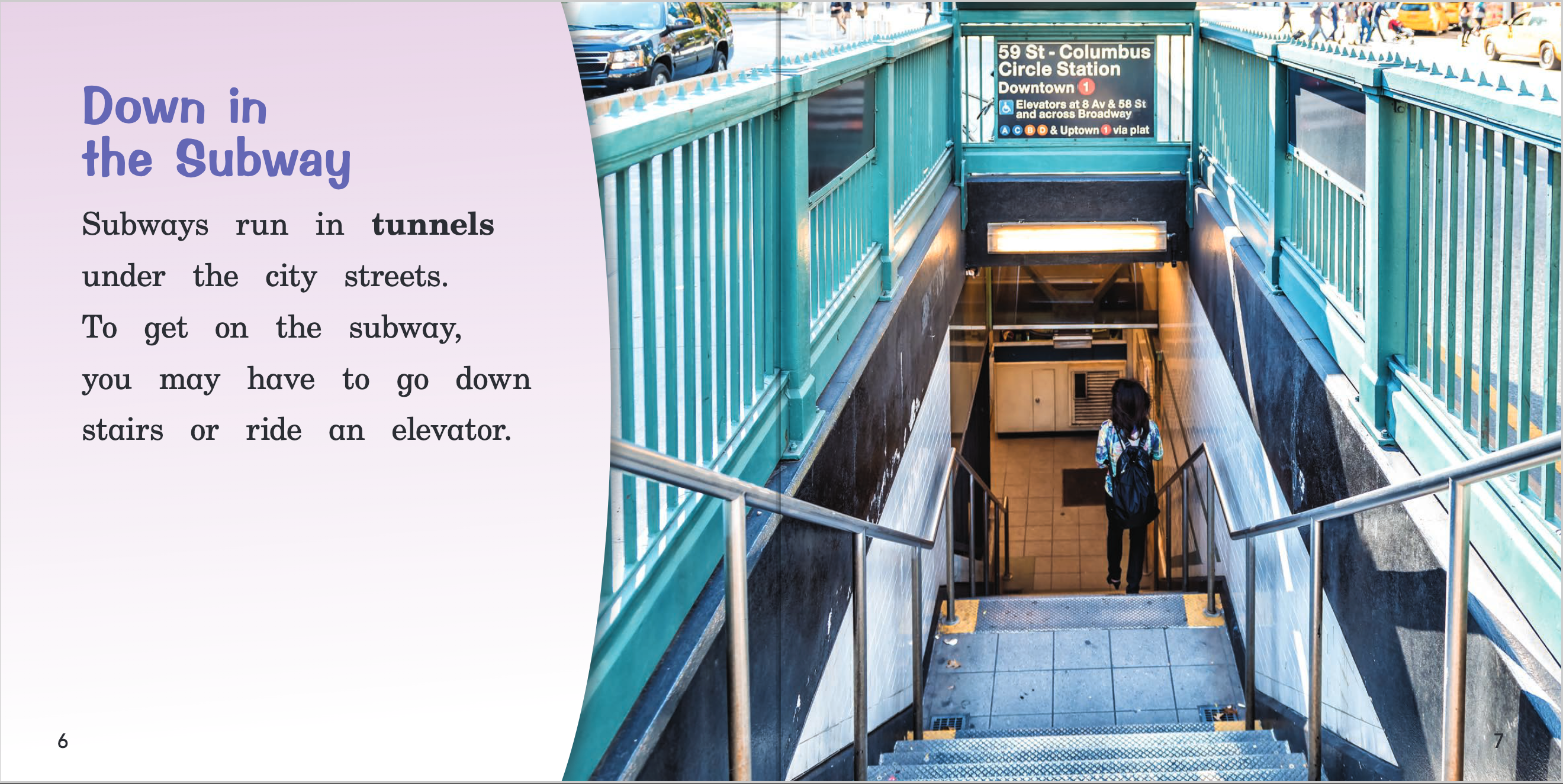 We Go on a Subway(Paperback)