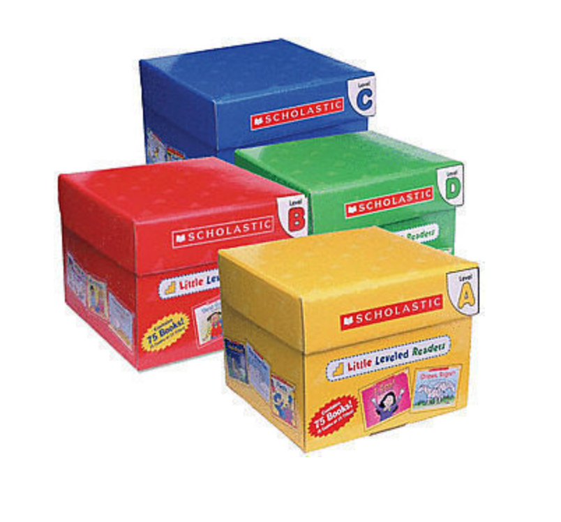 Scholastic Little Leveled Reader Super Set: Level A-D