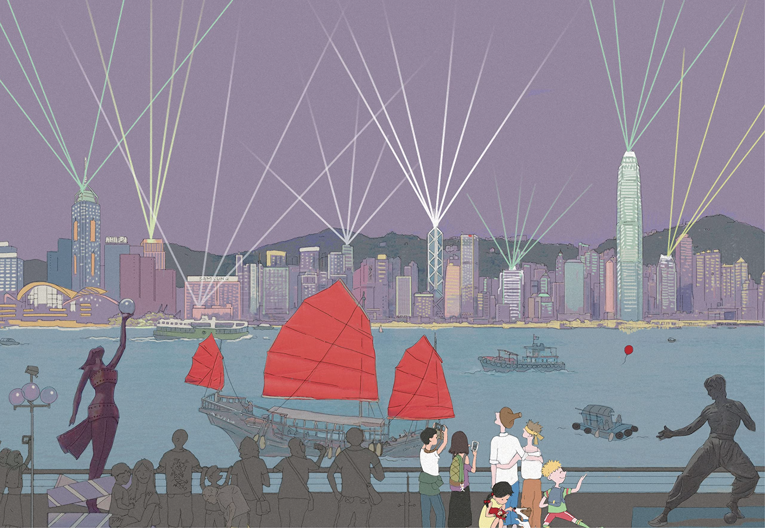 A Tour of Hong Kong(Wordless book)