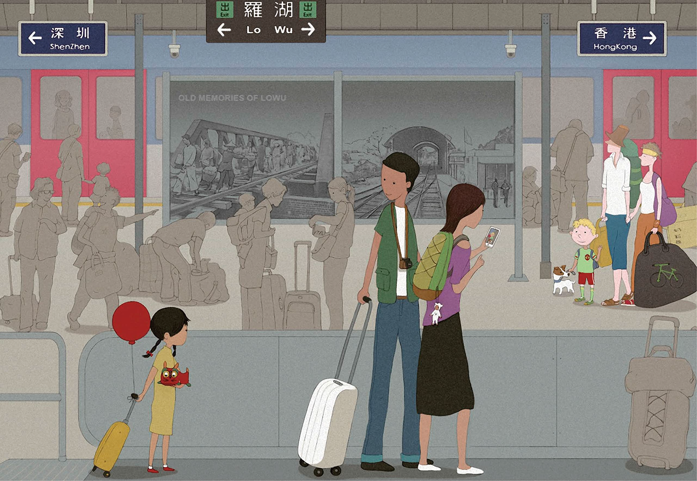 A Tour of Hong Kong(Wordless book)