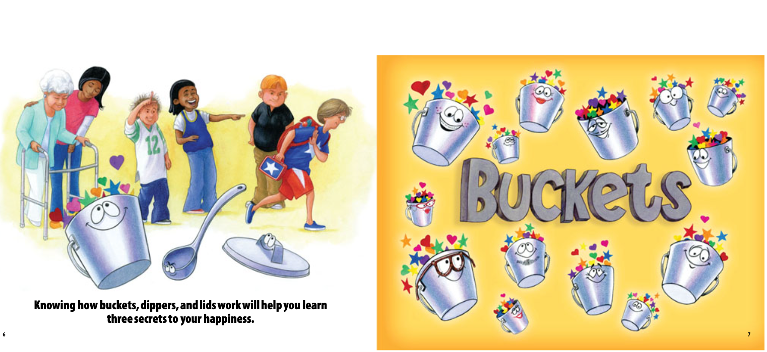 Buckets, Dippers, and Lids: Secrets to Your Happiness(Hardcover)