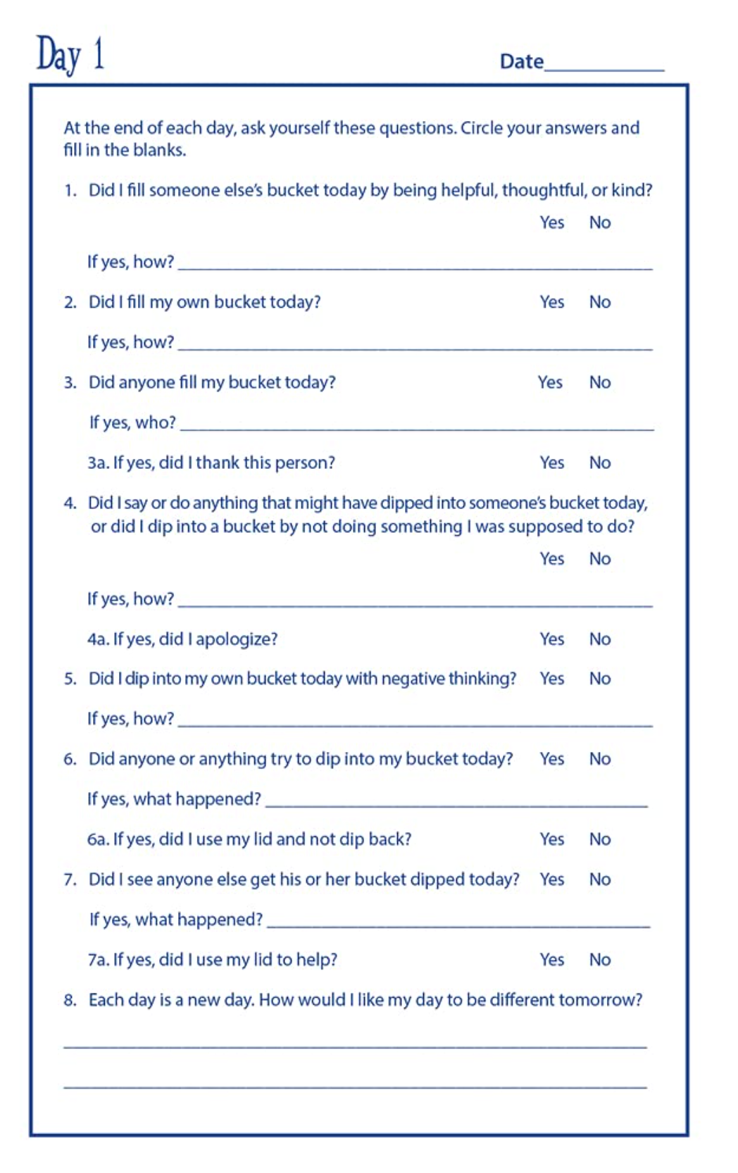 My Bucketfilling Journal: 30 Days to a Happier Life (2nd Edition)(Paperback)