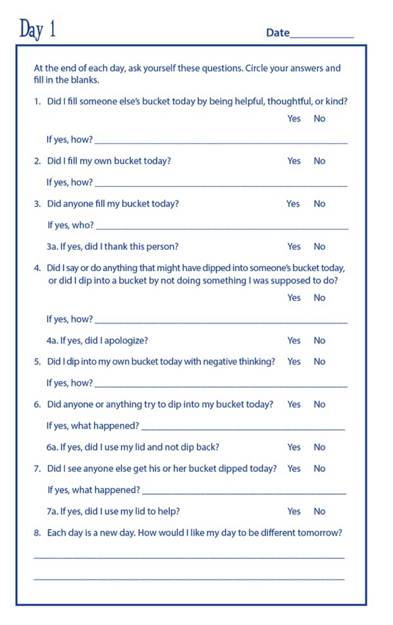 My Bucketfilling Journal: 30 Days to a Happier Life (2nd Edition)(Paperback)