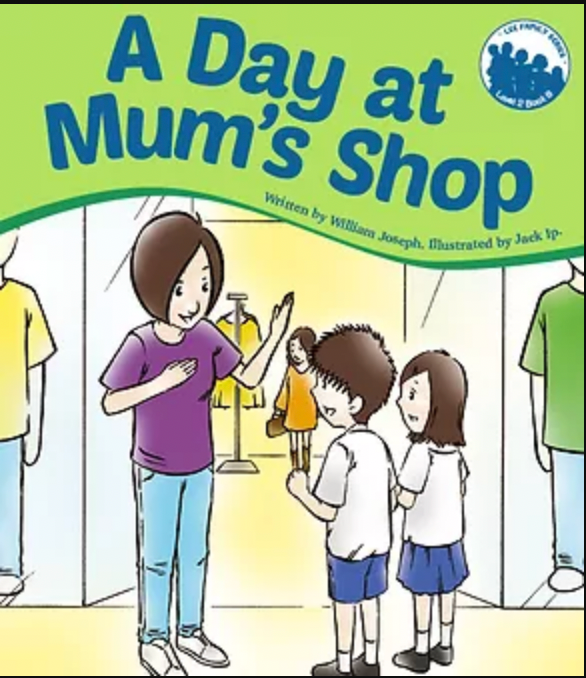 Lee Family Series 2 Book 8:A Day at Mum's Shop