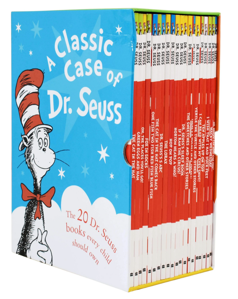 A Classic Case Of Dr. Seuss 20 Books Collection Set