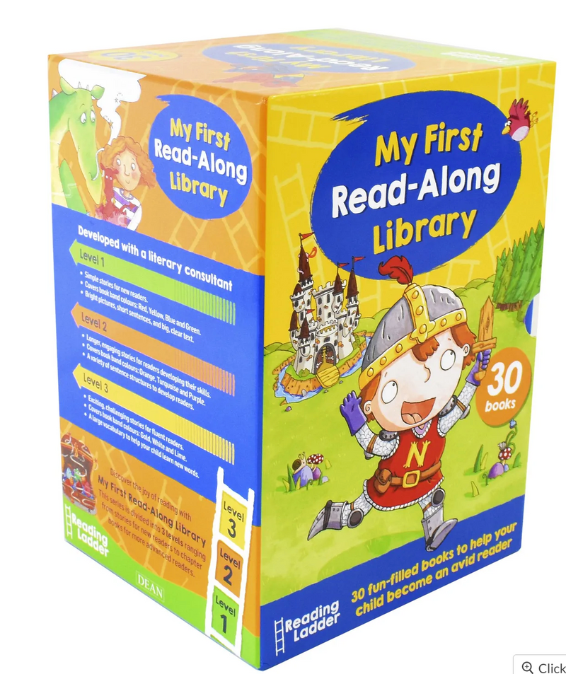 Reading Ladder My First Read-Along Library 30 Books Box Set