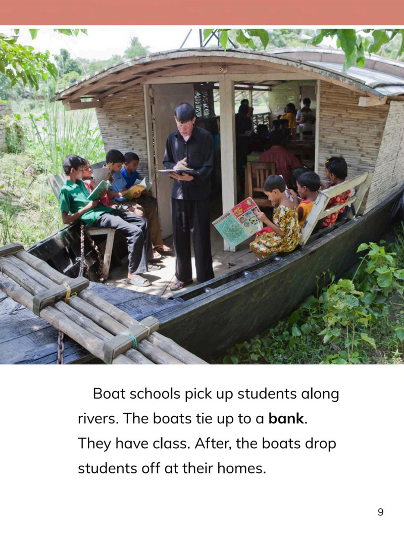 Schools Around the World(Customs Around the World)-Paperback