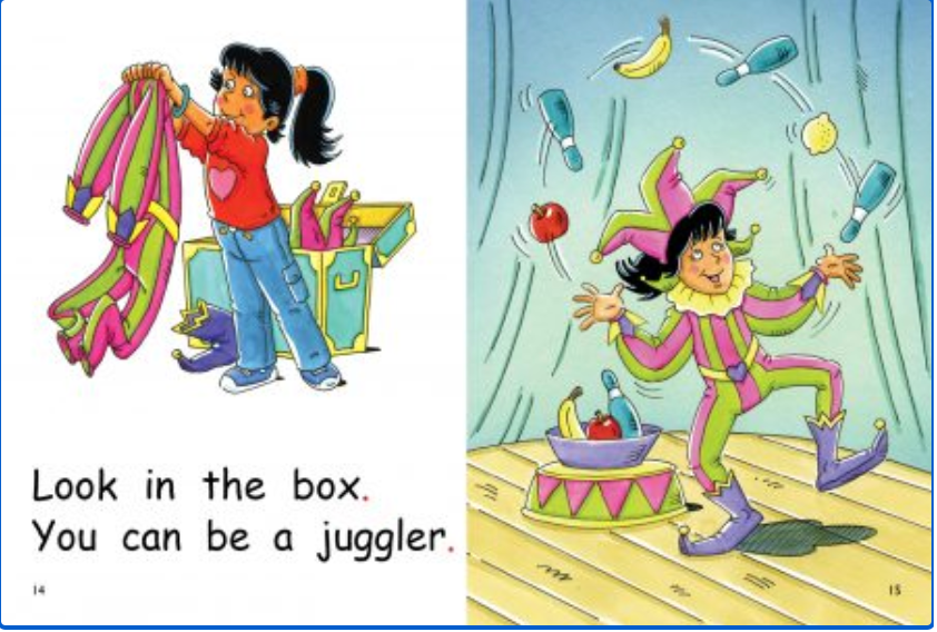 Red Rocket Emergent Fiction D (Level 2): Funny Clothes