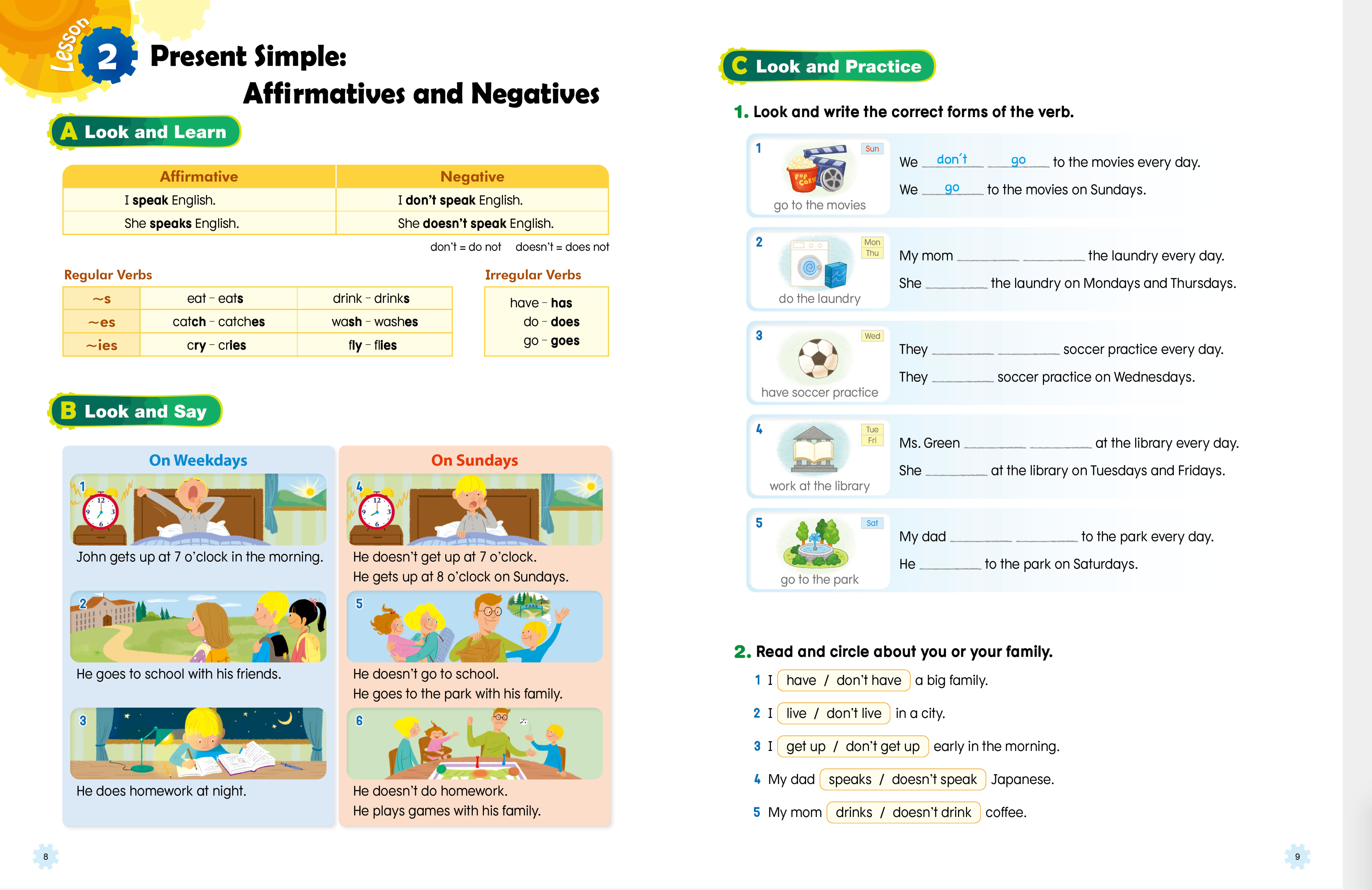 My First Grammar: Level 3 Student Book(2nd Ed)