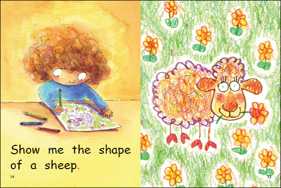 Red Rocket Readers Big Book: Show Me a Shape