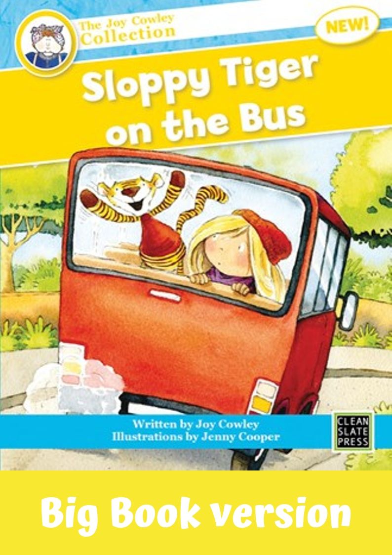 Sloppy Tiger on the Bus(L14)Big Book