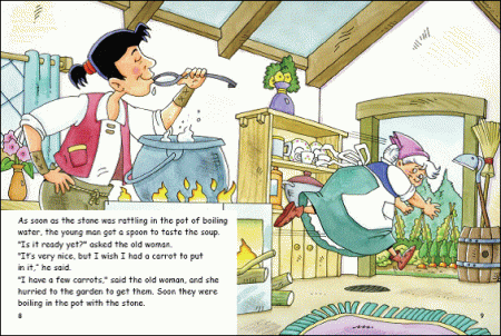 Red Rocket Fluency Level 4 Fiction A (Level 22): Stone Soup