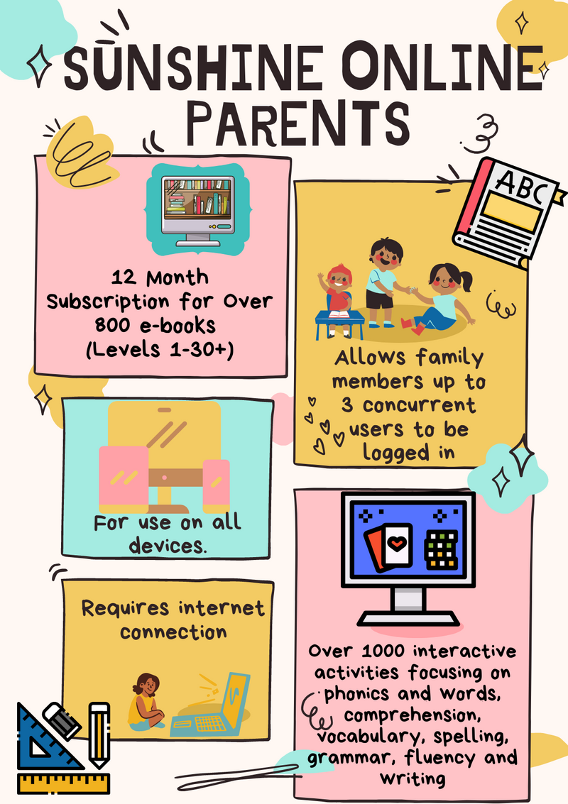 Sunshine Online Parents 12-month Subscription