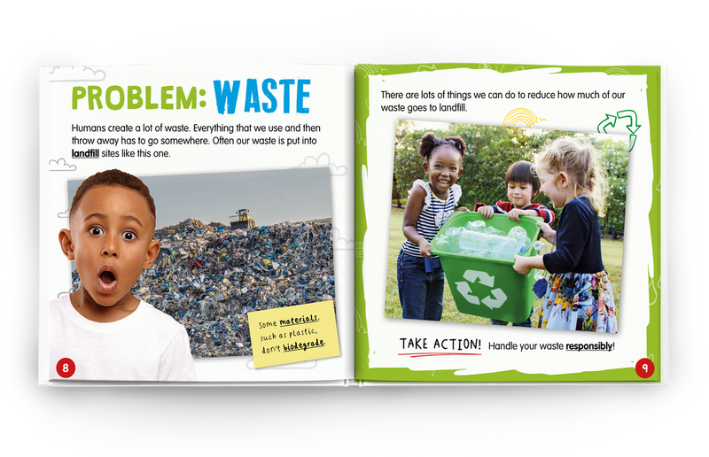 Take Action!: Reduce, Reuse, Recycle!-PB