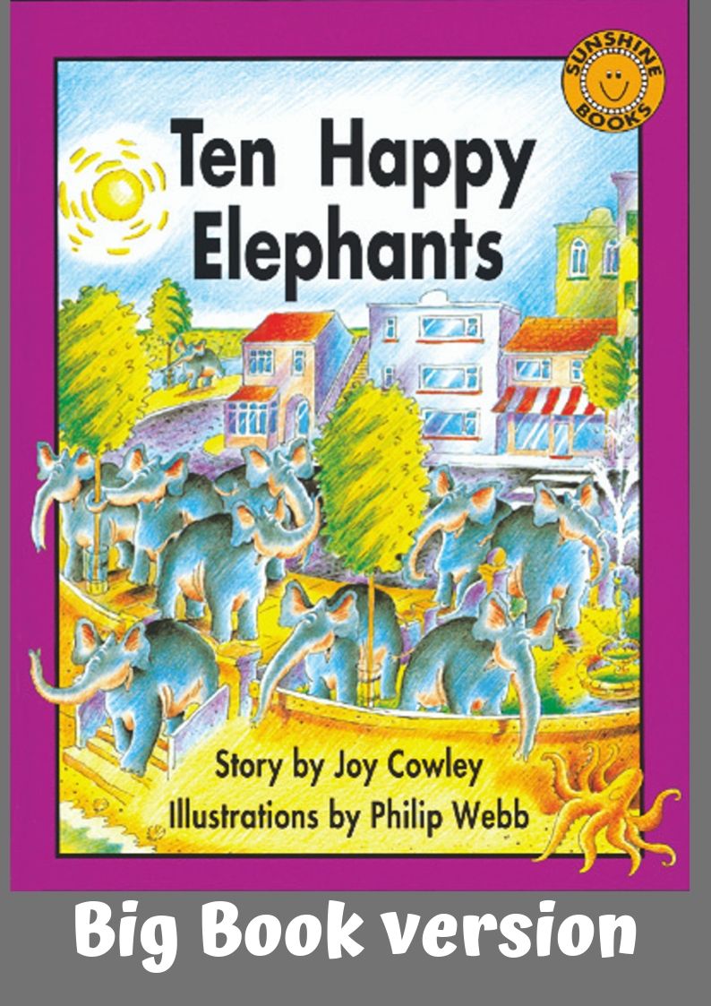 Sunshine Classics Level 12: Ten Happy Elephants - Big Book