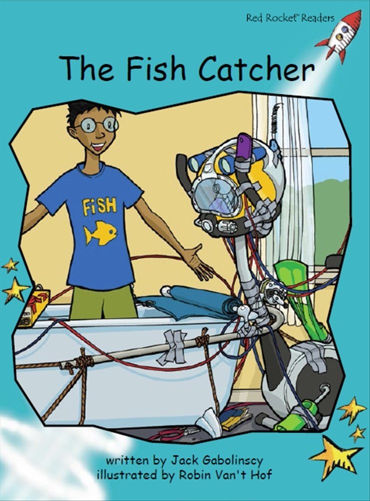 Red Rocket Fluency Level 2 Fiction C (Level 18): The Fish Catcher