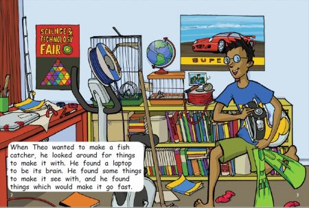 Red Rocket Fluency Level 2 Fiction C (Level 18): The Fish Catcher
