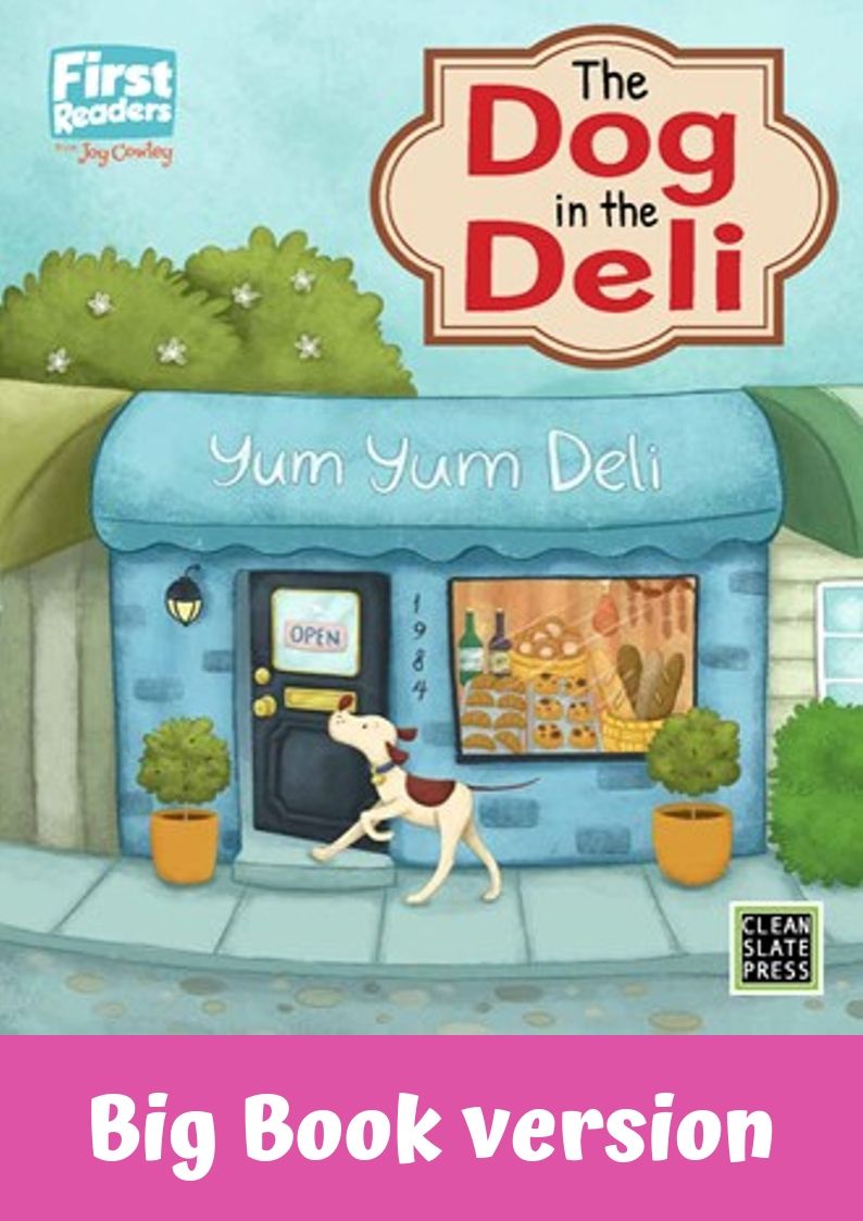 First Readers: The Dog in the Deli (L1)Big Book