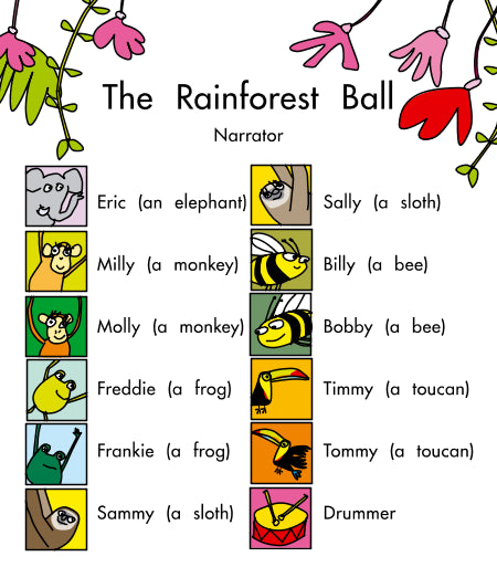 Sunshine Starters Level 6: The Rainforest Ball