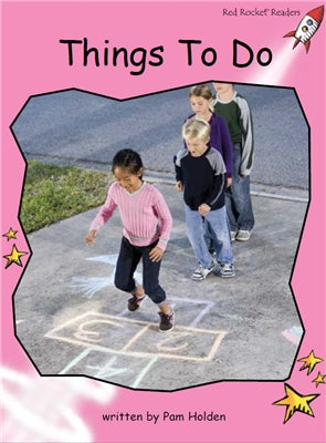 Red Rocket Pre-Reading Non Fiction C (Level 1): Things to Do