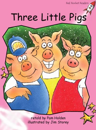 Red Rocket Pre-Reading Fiction B (Level 1): Three Little Pigs