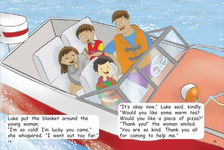 Red Rocket Fluency Level 2 Fiction C (Level 17): To the Rescue