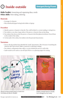 The Writing Book by Sheena Cameron & Louise Dempsey