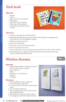 The Writing Book by Sheena Cameron & Louise Dempsey