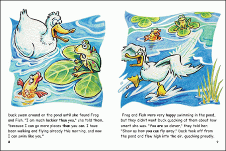 Red Rocket Fluency Level 4 Fiction B (Level 21): Waddling Duck