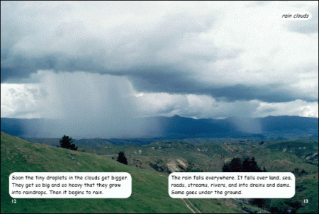 Red Rocket Fluency Level 3 Non Fiction B (Level 19): The Water Cycle