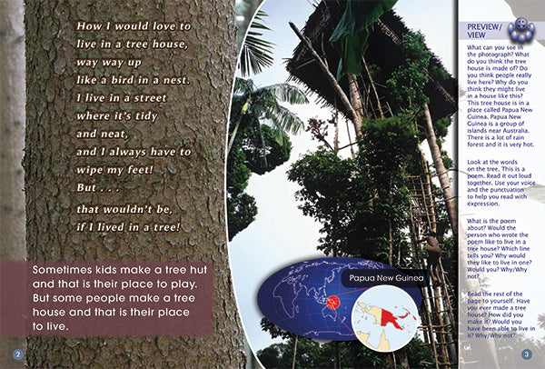 Key Links Green Book 8, Level 12: A Real Tree House