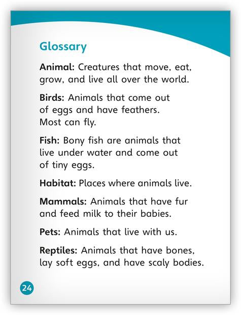My World: Animal Anywhere Big Book