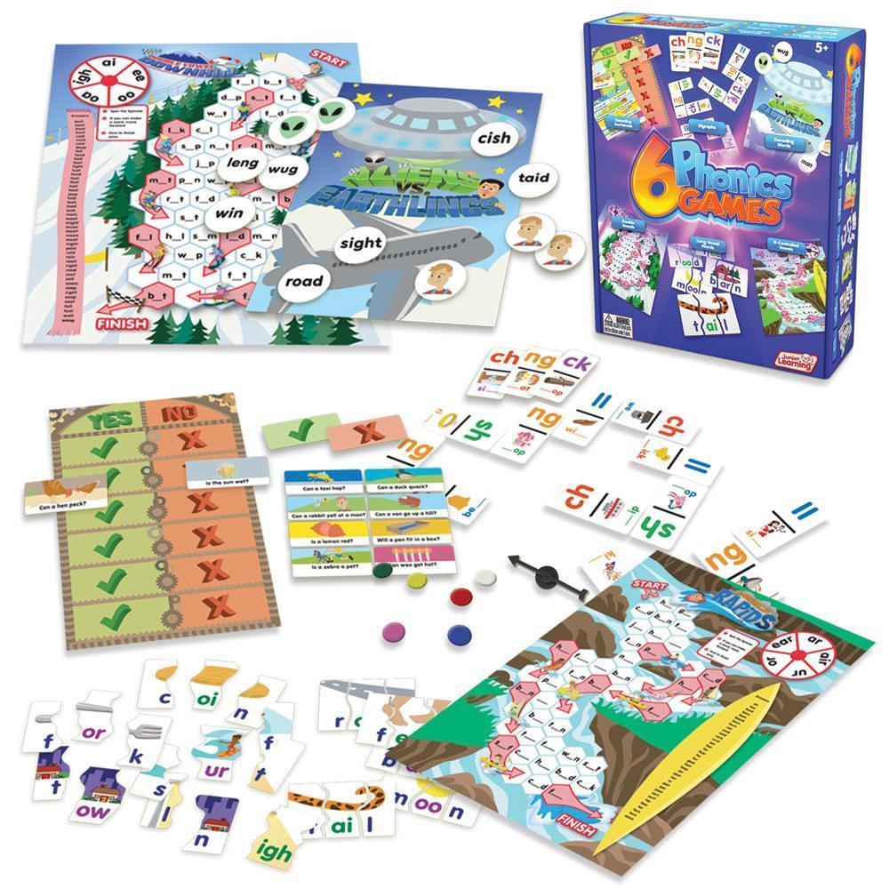 6 Phonics Games (JL401)