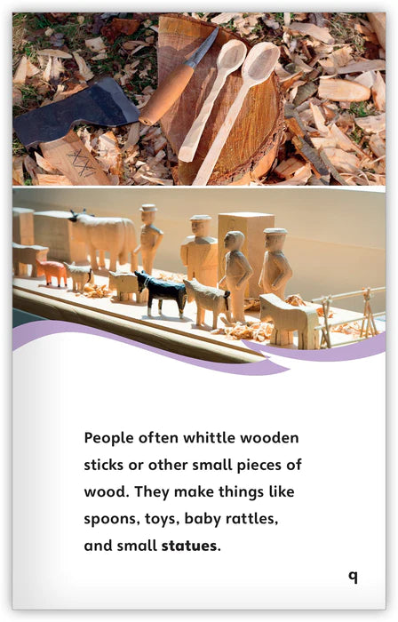 Carving Wood (Fables & The Real World)