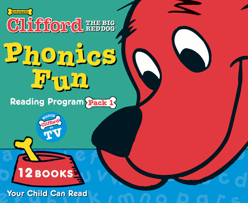 CLIFFORD PHONICS FUN PACK 1 (W/ CD)