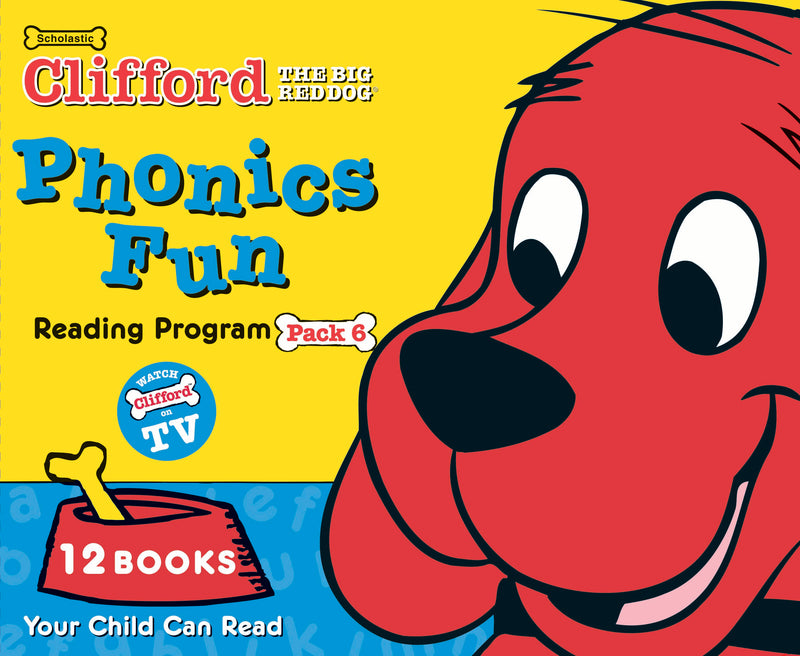 CLIFFORD PHONICS FUN PACK 6 (W/CD)