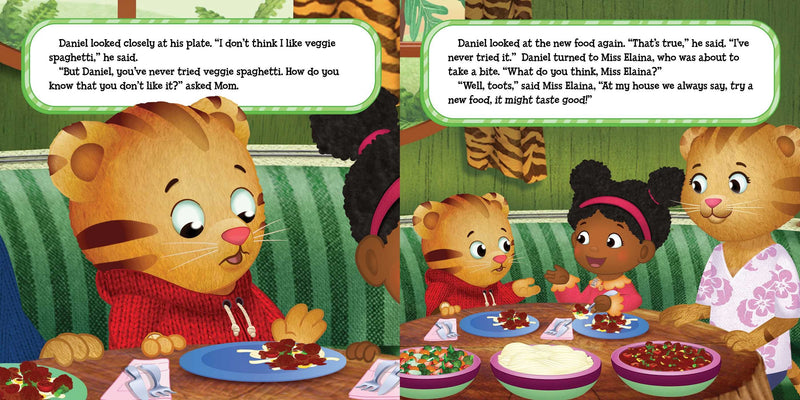 Daniel Tries a New Food(Daniel Tiger’s Neighborhood)