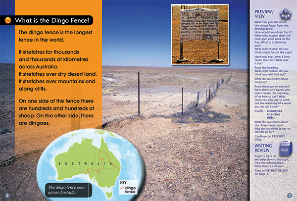 Key Links Orange, Level 15-16: The Dingo Fence