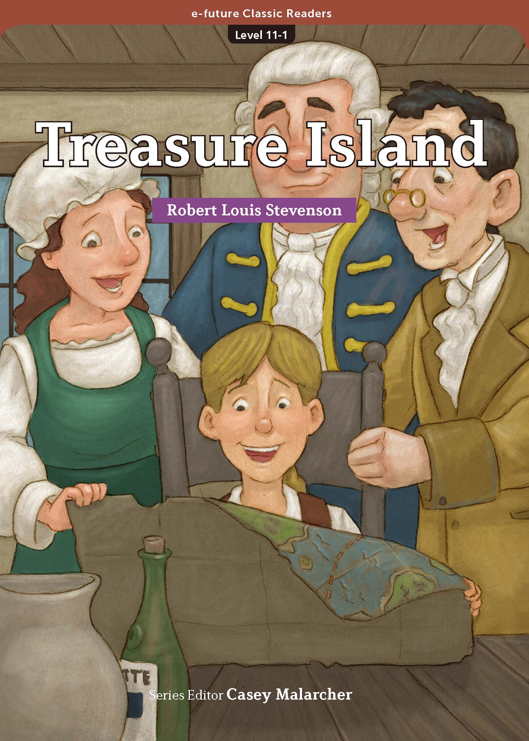 EF Classic Readers Level 11, Book 1:  Treasure Island