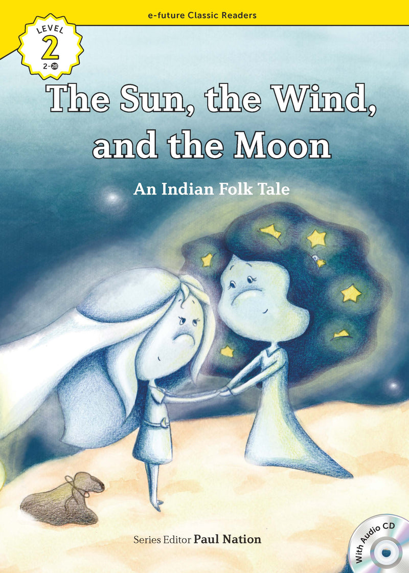 EF Classic Readers Level 2, Book 28:The Sun,the Wind, and the Moon