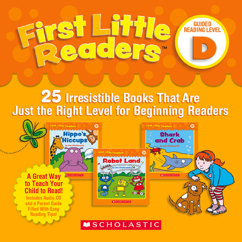 FIRST LITTLE READERS: GUIDED READING LEVEL D (WITH CD)