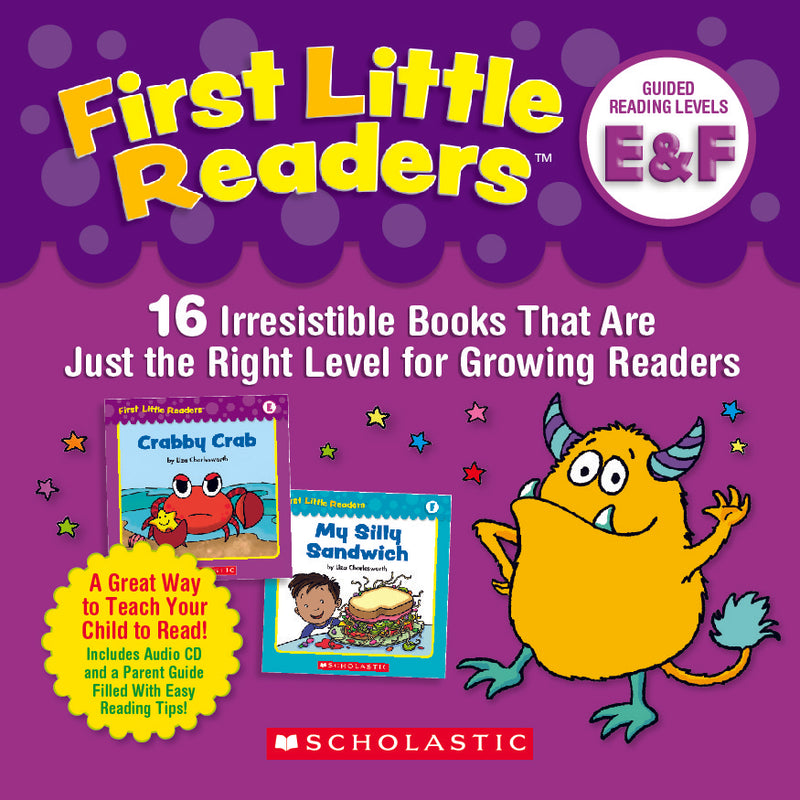 FIRST LITTLE READERS: GUIDED READING LEVEL E-F (WITH CD)