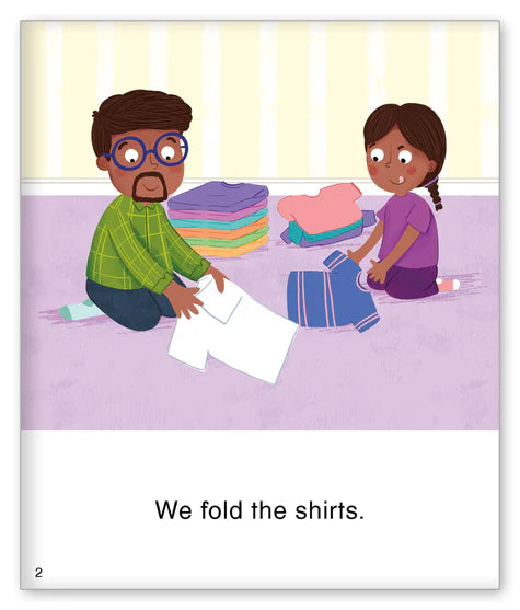 Kid Lit Level A(Culture)Fold the Laundry