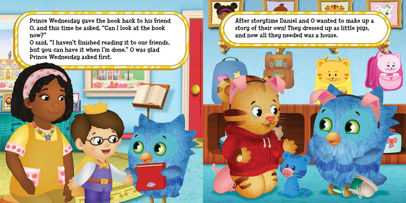 Friends Ask First! A Book About Sharing(Daniel Tiger’s Neighborhood)