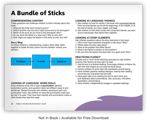 A Bundle of Sticks (Fables & The Real World)-Big Book
