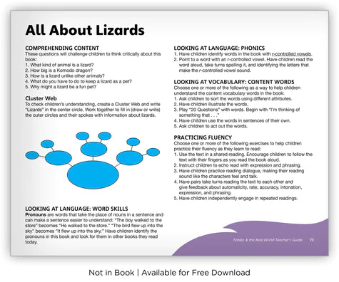 All About Lizards (Fables & The Real World)